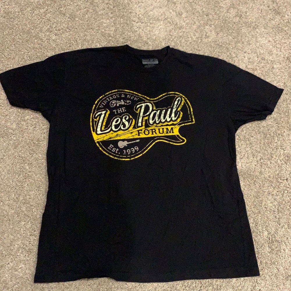 Les Paul forum guitar men’s graphic shirt